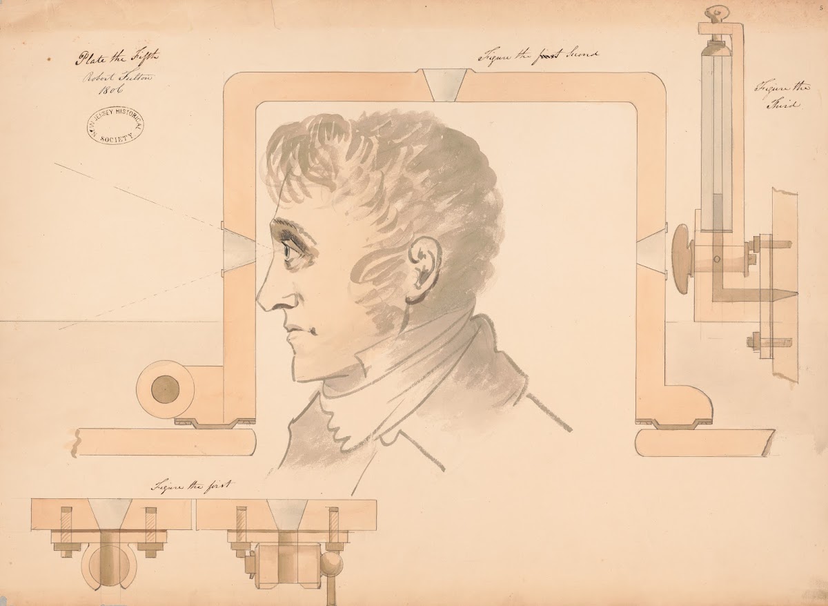 Submarine Vessel sighting mechanism details 1806