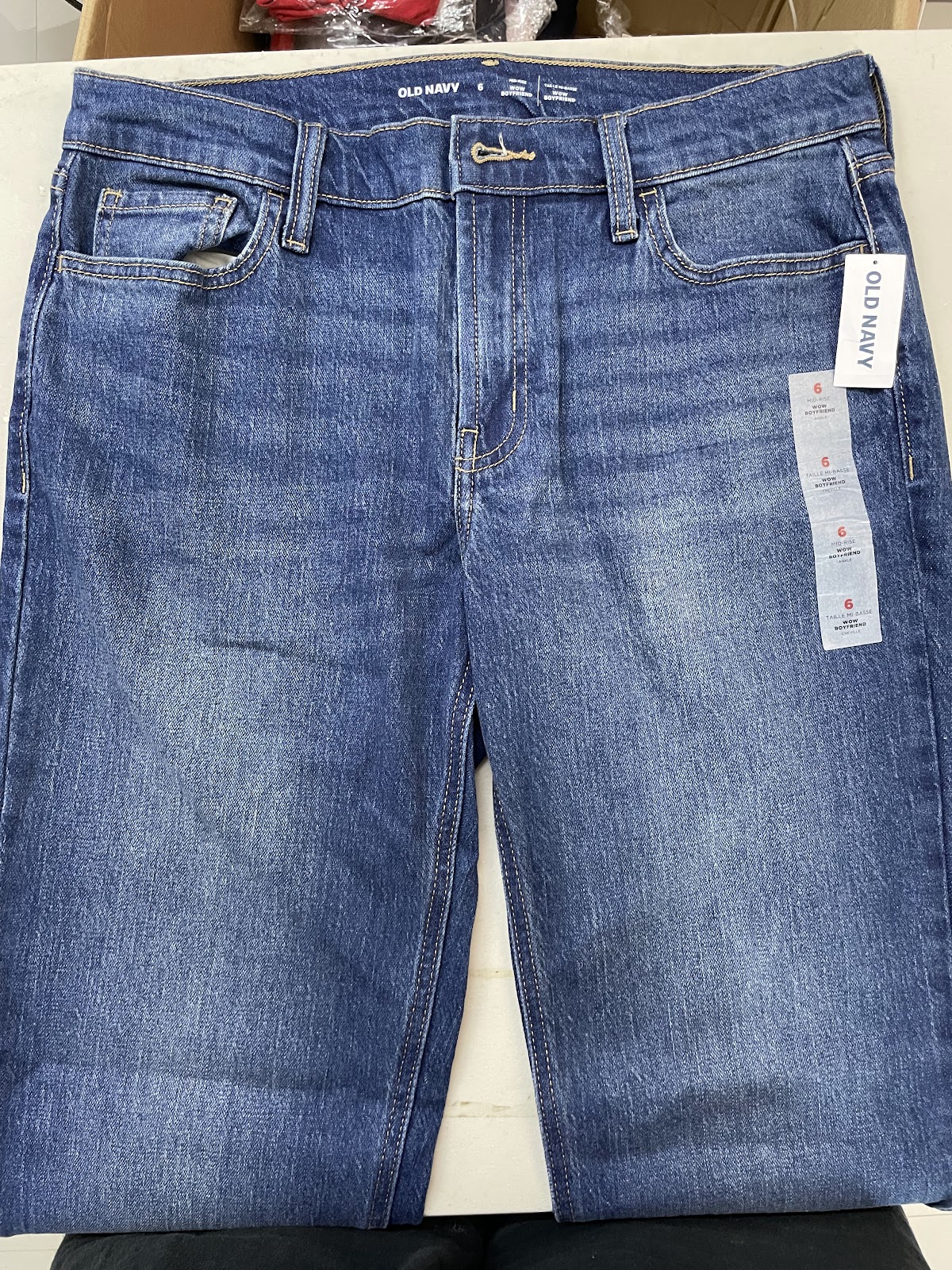 OldNavy Jeans Wow BF Dark Wash S6 #0632