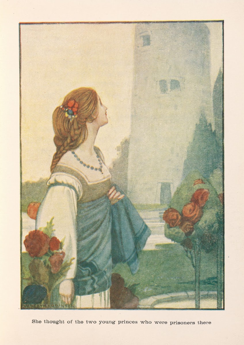 Emelia She thought of the two young princes who were prisoners there 1906
