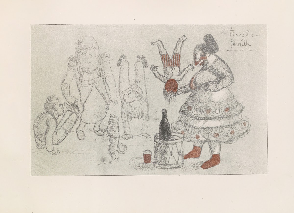 Les caricatures de Puvis de Chavannes Pl38 1906