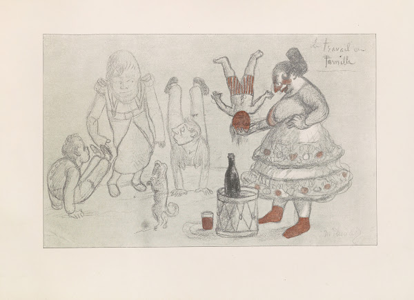 Les caricatures de Puvis de Chavannes Pl38 1906