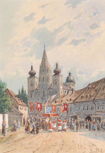 Corpus Christi procession in Maria Zell