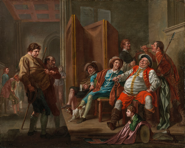 Falstaff Recruits from Shakespeares Henry IV Part II Act III c1765