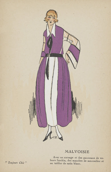 Toujours Chic Les Robes  Malvoisie 1921 1922