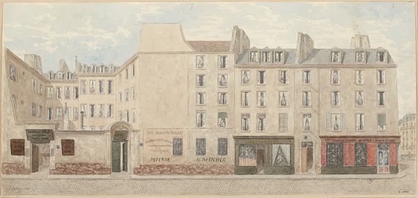 Rue Thévenot nº2 à 6 actuelle rue Réaumur 3ème arrondissement