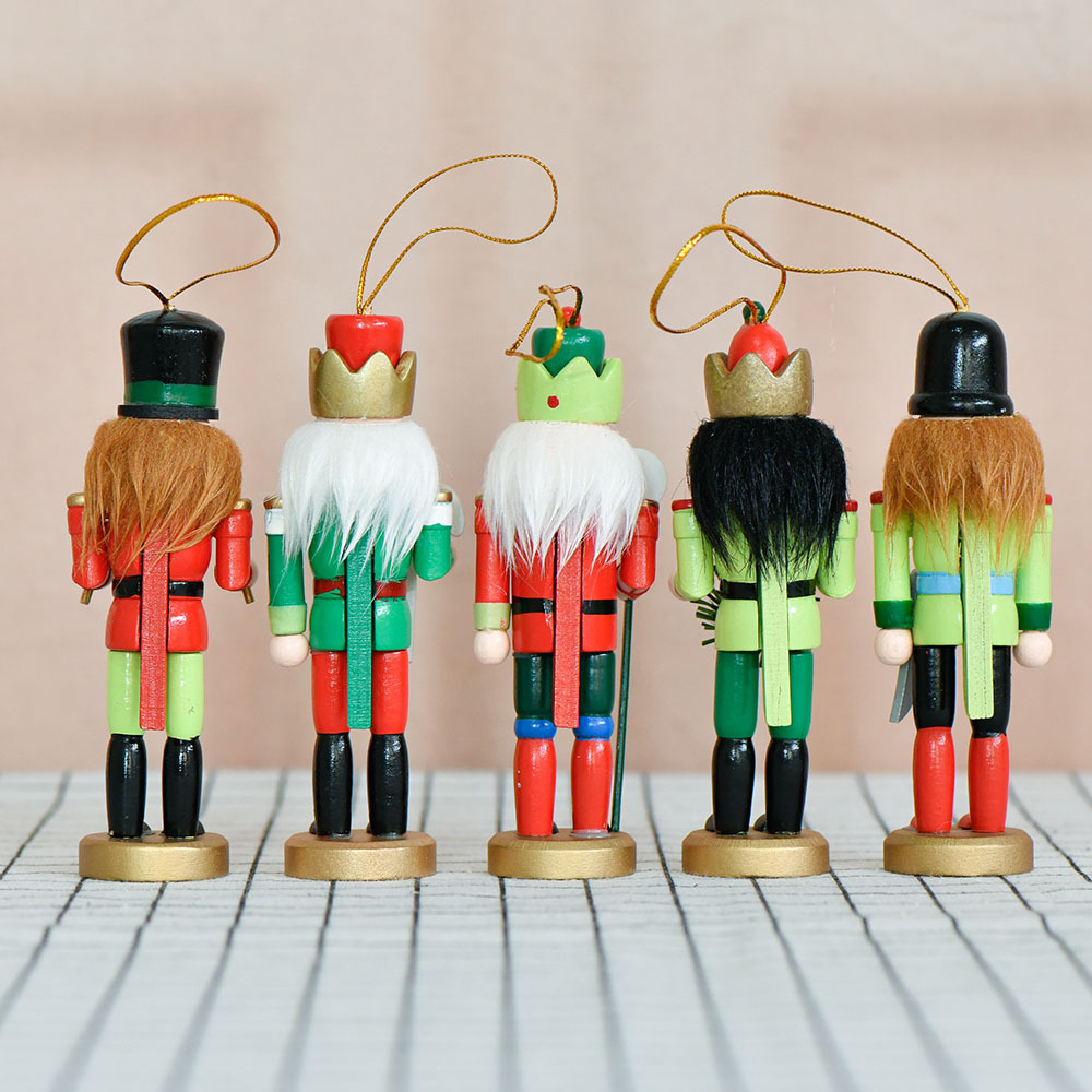 Nutcracker Wooden Figures Set, 13 cm