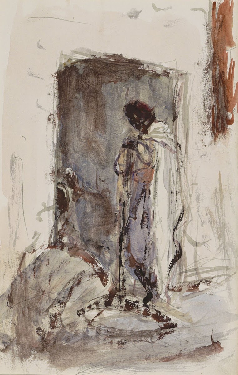 Figuur bij een portaal 1923