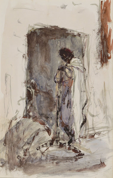 Figuur bij een portaal 1923