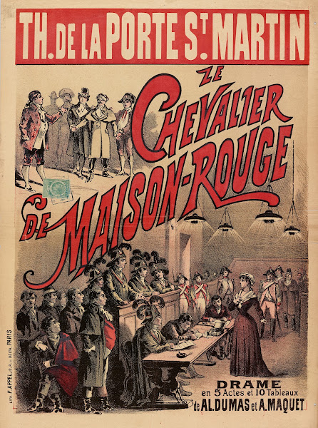 Th De La Porte St Martin Le Chevalier De Maison Rouge 1880 1890