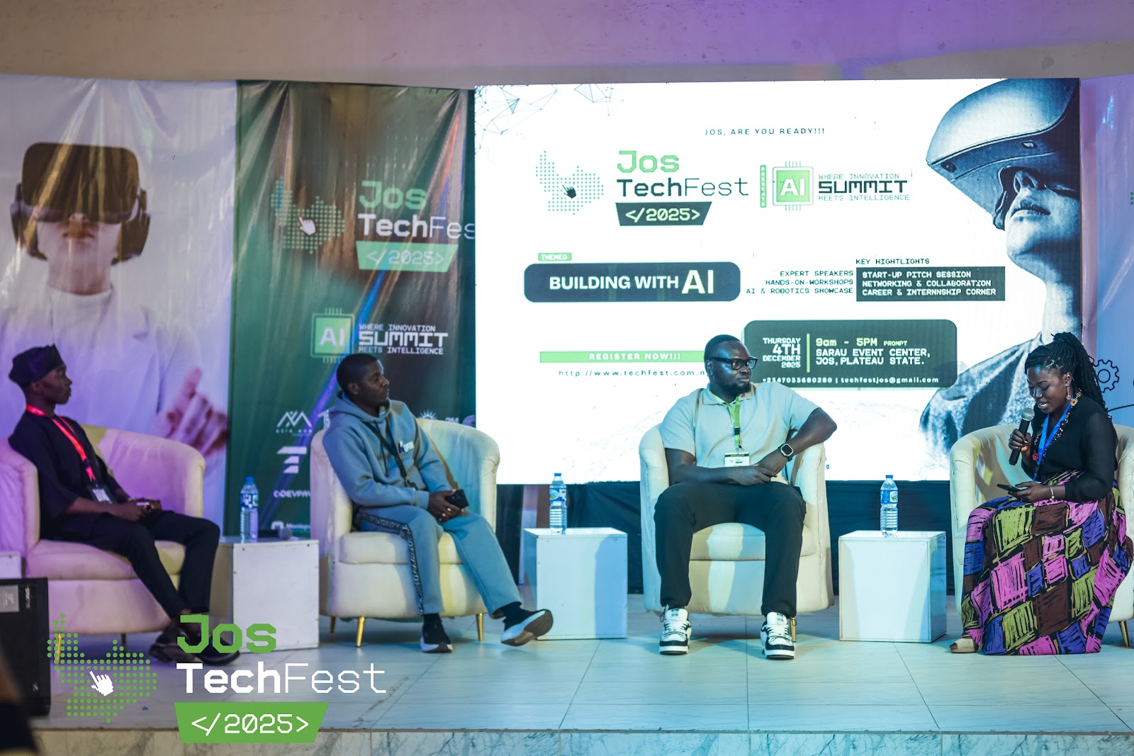 TechFest open lounge and networking