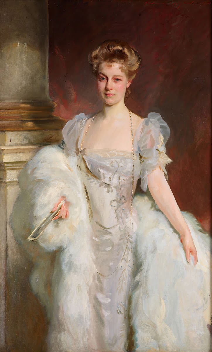 Portrait of Mrs JP Morgan Jr nee Jane Norton Grew 1868 1925 ca 1905