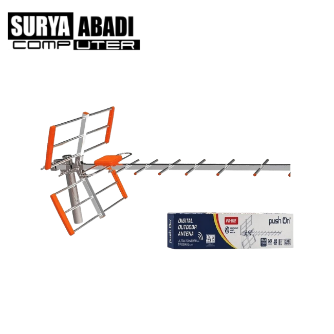 ANTENA TV DIGITAL PUSH ON 812