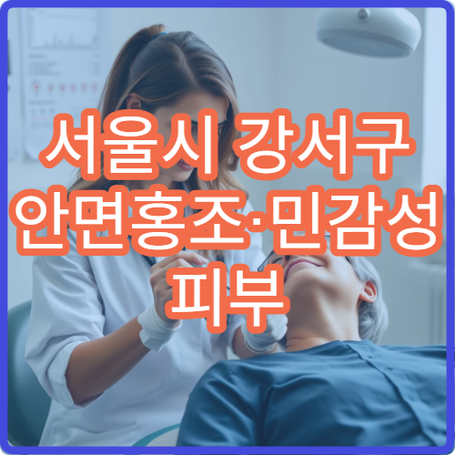 서울시 강서구 안면홍조·민감성 피부 트러블 케어 피부과 병원
