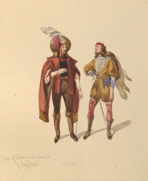 Sketches of costume Pl108 1842
