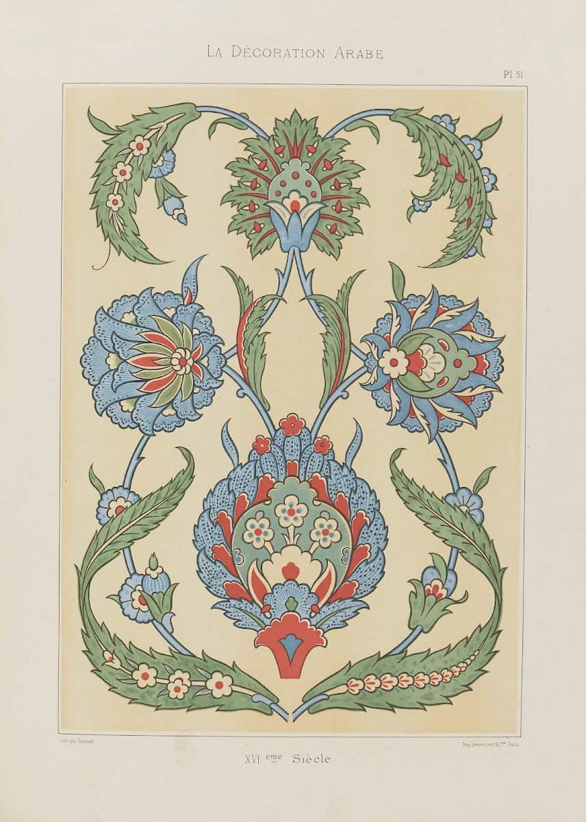 La Décoration arabe Pl43 1860s 1880s