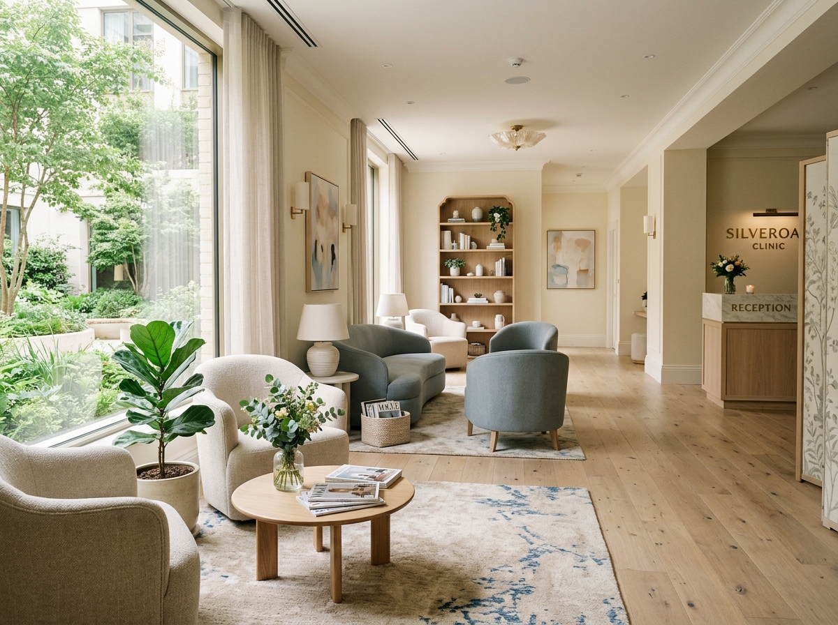 Ambiance clinique ophtalmologique spécialisée en kératopigmentation Paris