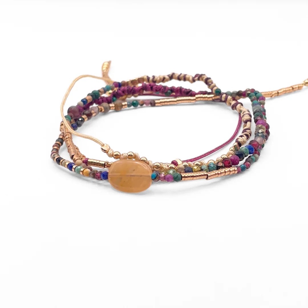 Браслет CHARM PEACH JADE