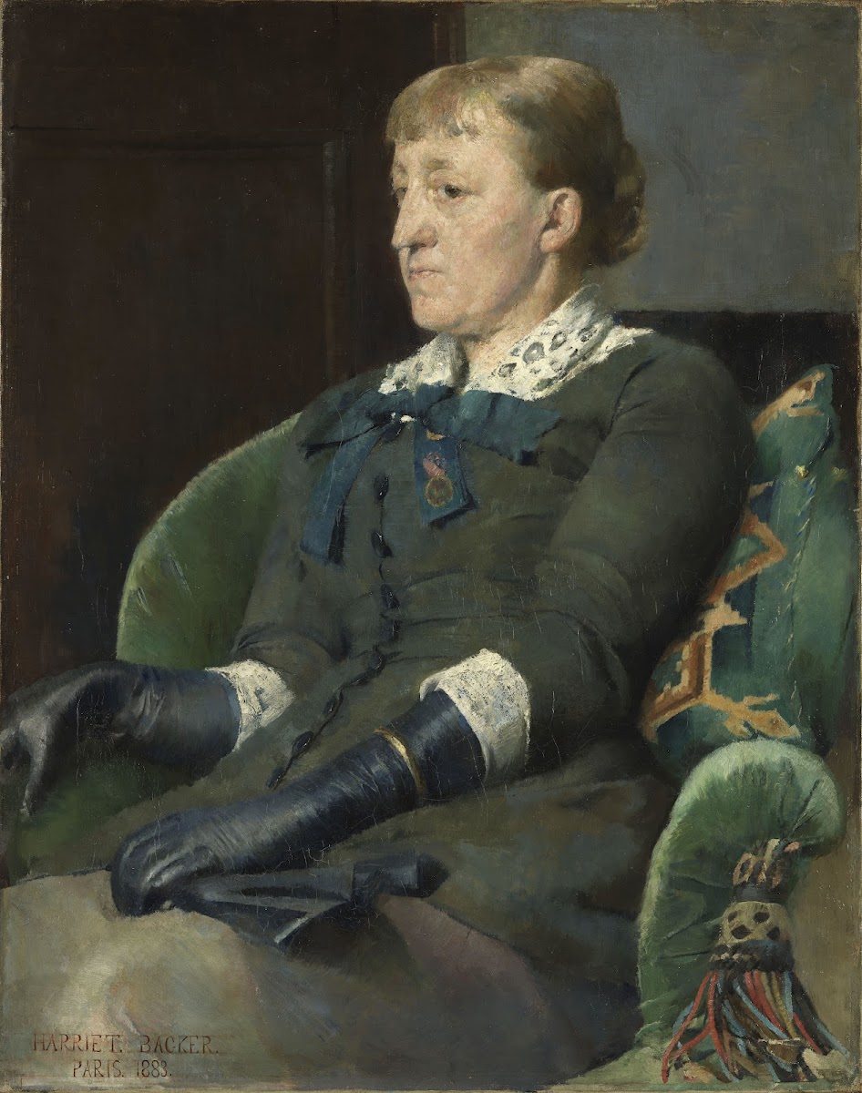 Portrait of the Painter Kitty Kielland 1883