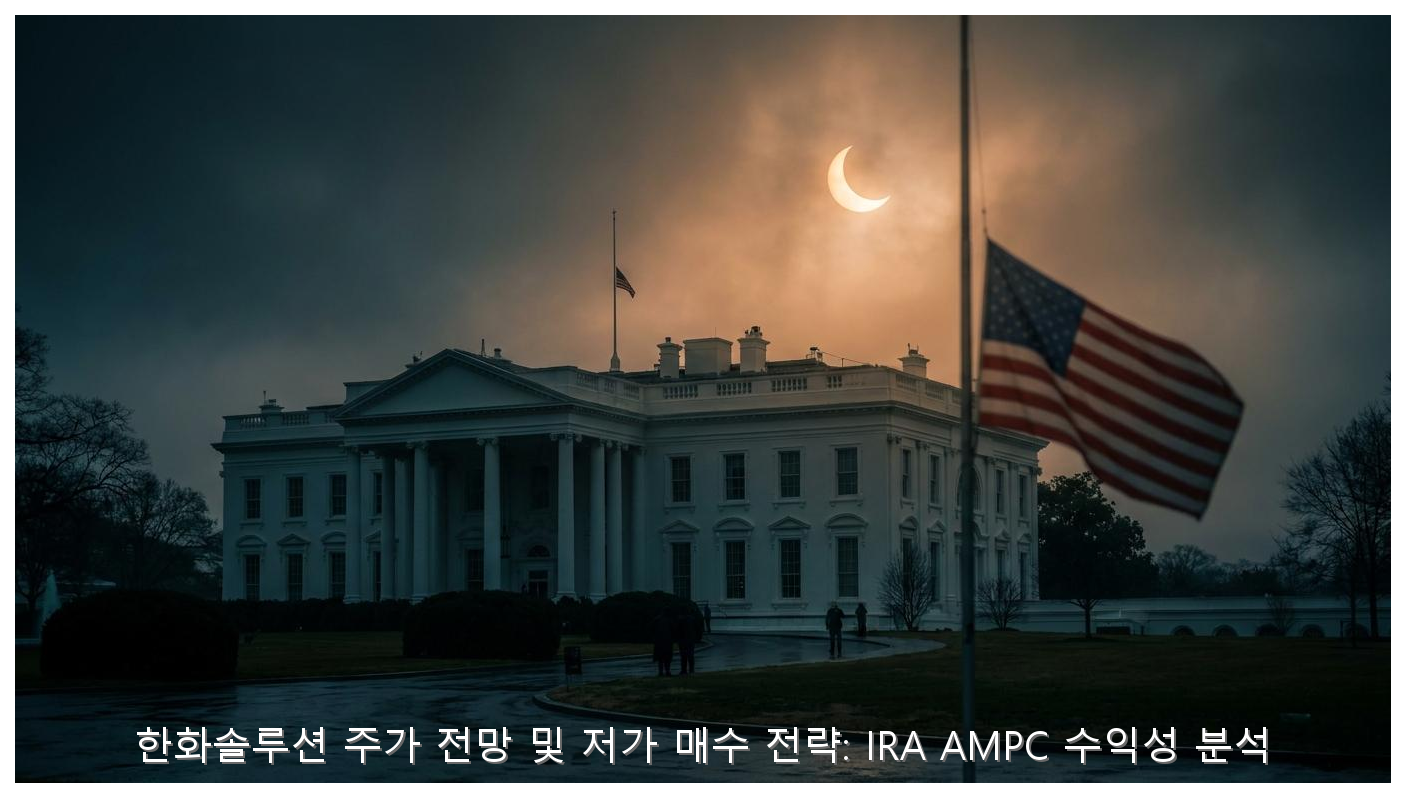 한화솔루션 주가 전망 및 저가 매수 전략: IRA AMPC 수익성 분석 핵심 안내 및 분석 인포그래픽 (7)