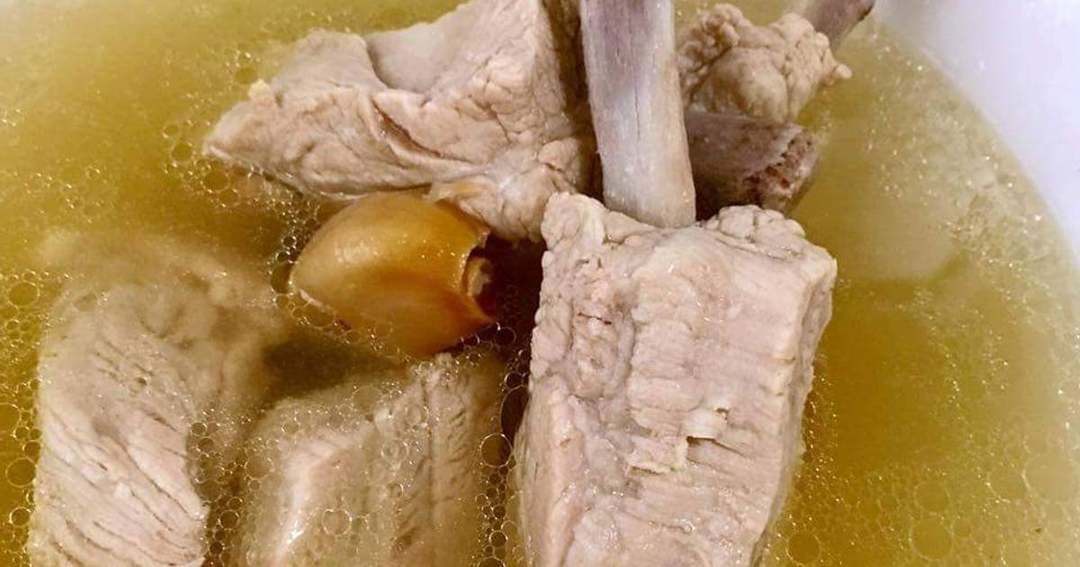 Bak kut teh soup