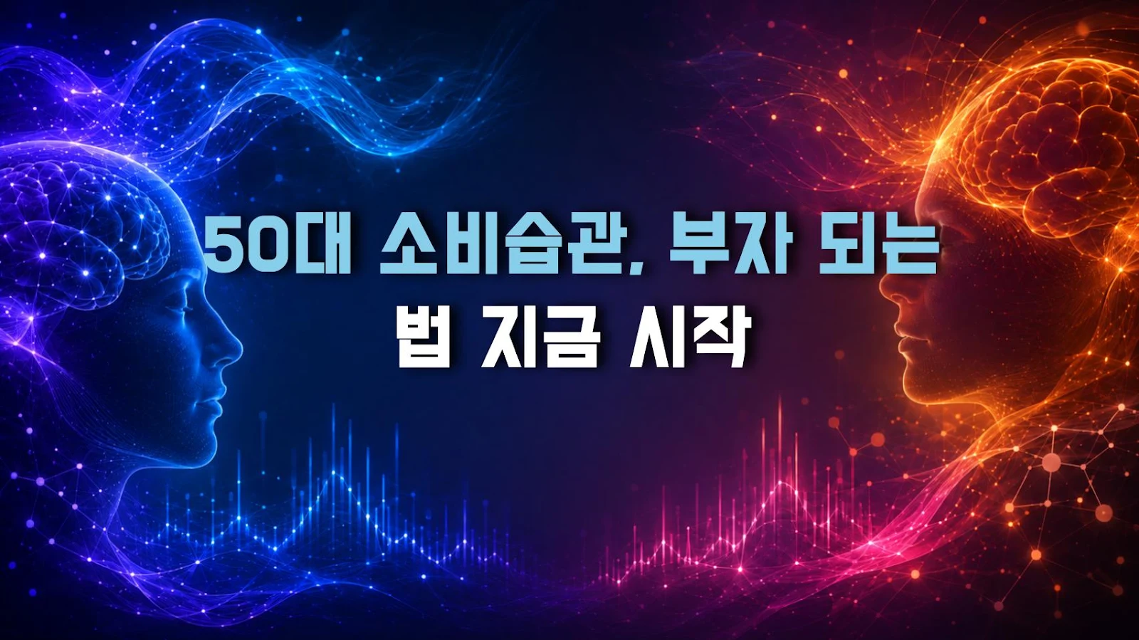 50대 소비습관, 부자 되는 법 지금 시작
