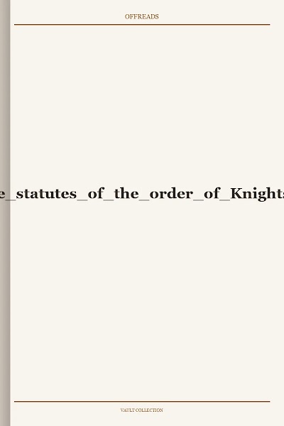 Supreme constitution and supreme statutes of the order of Knights of Pythias Internet Archive