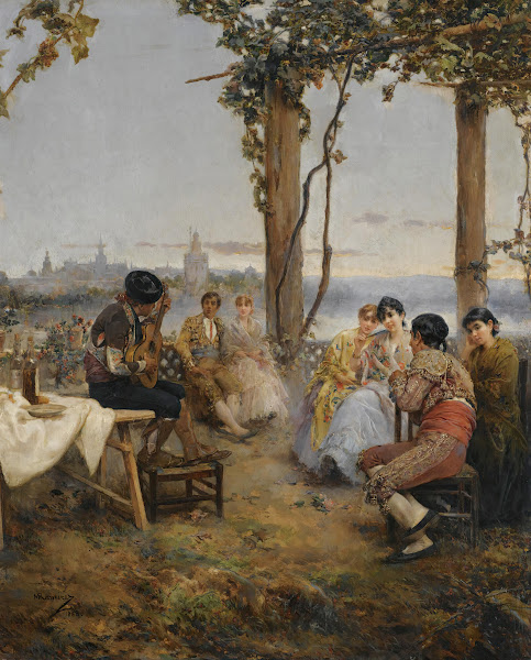An Afternoons Amusements Seville 1888