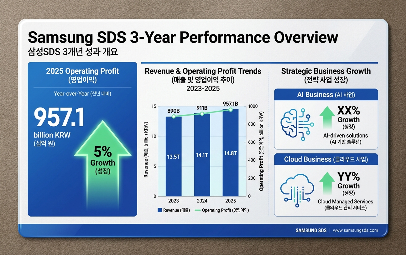 삼성SDS 실적 현황