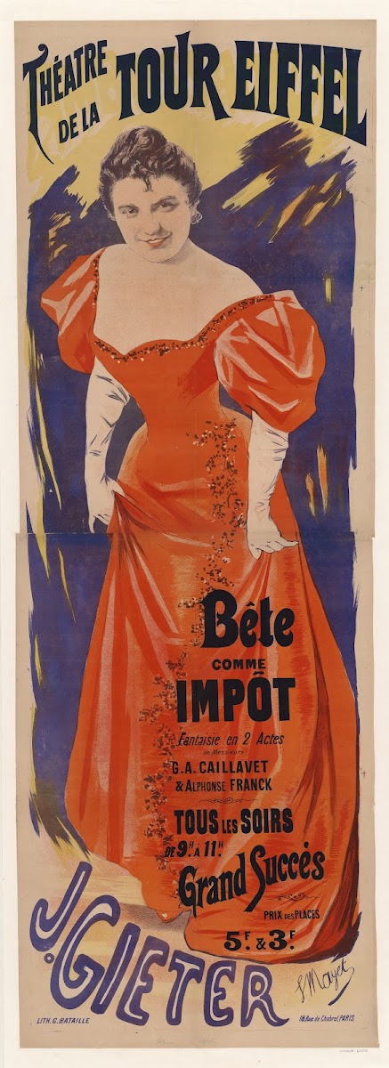 Théâtre de la Tour Eiffel J Giéter 1895