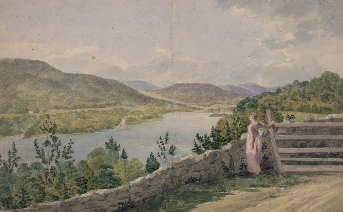View of the Hudson near West Point 1817
