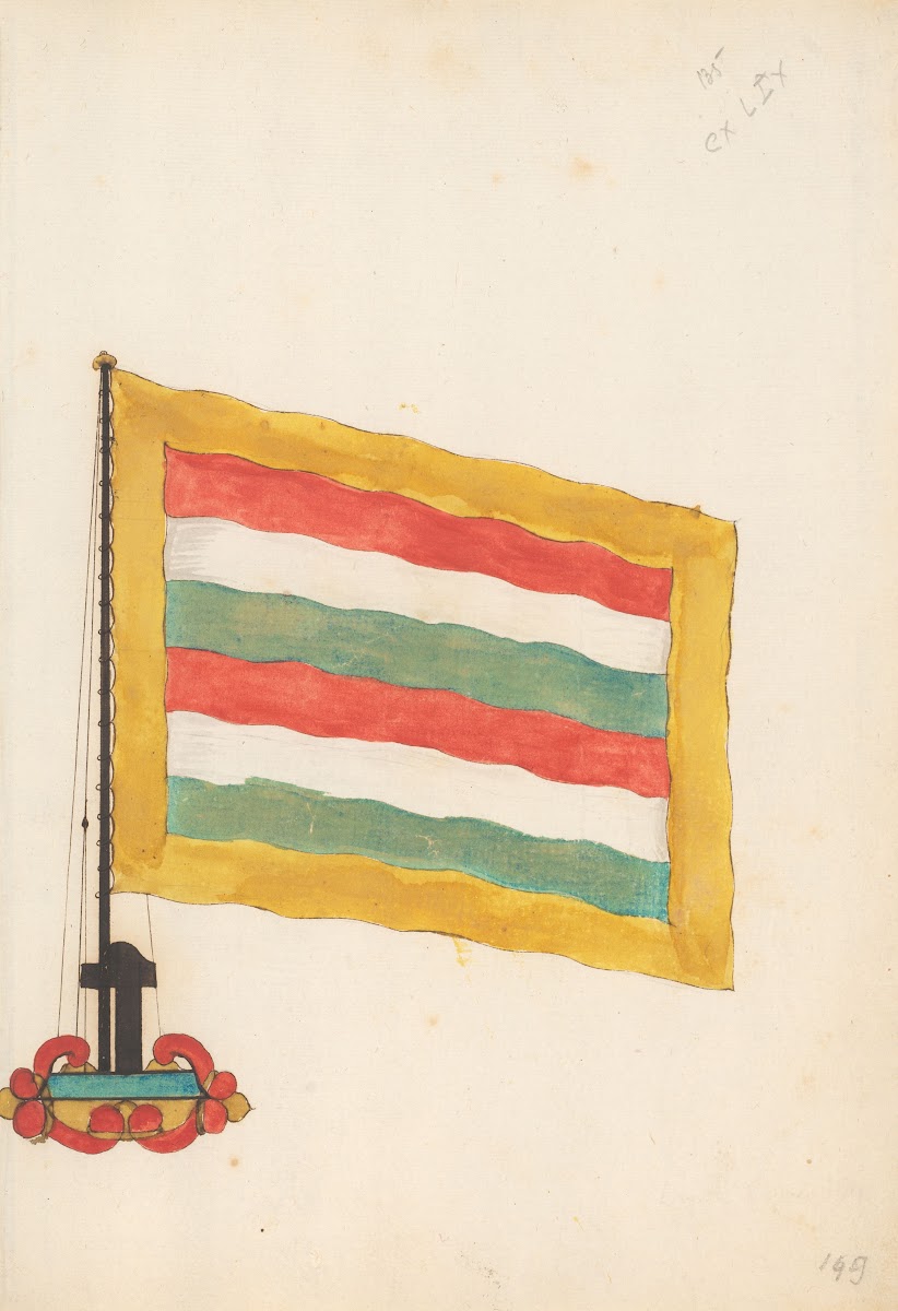 Flag of the Republic of the Seven United Netherlands 1667 1670