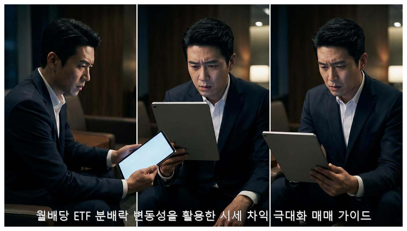 월배당 ETF 분배락 변동성을 활용한 시세 차익 극대화 매매 가이드 핵심 안내 및 분석 인포그래픽 (2)