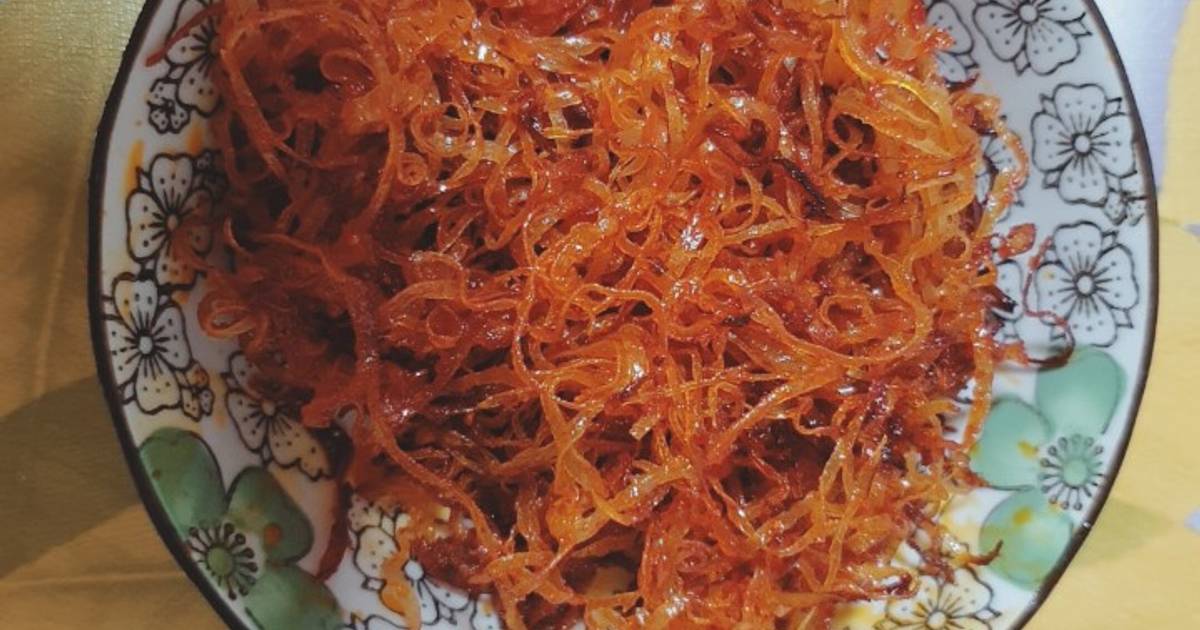 Mực xào(오징어실채볶음)
