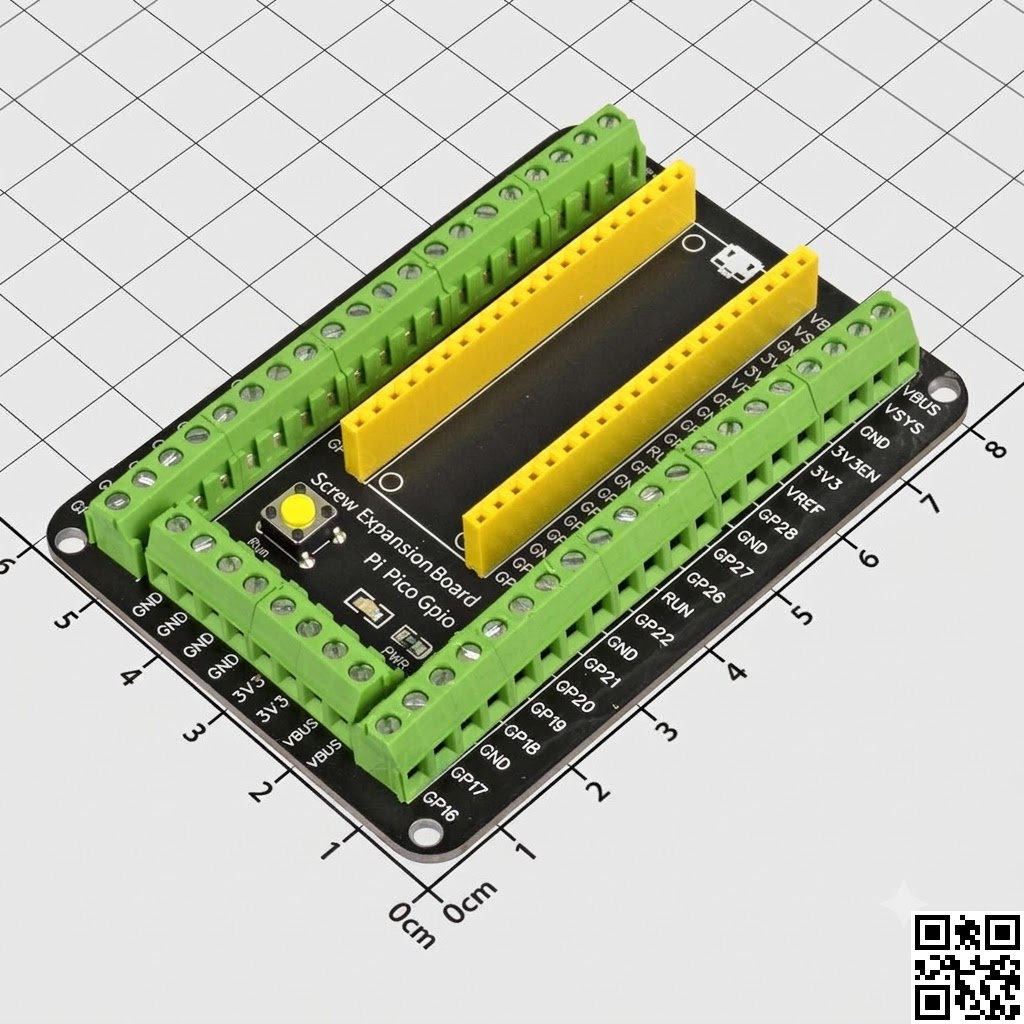 Mạch Ra Chân Terminal Cho Raspberry Pi Pico
