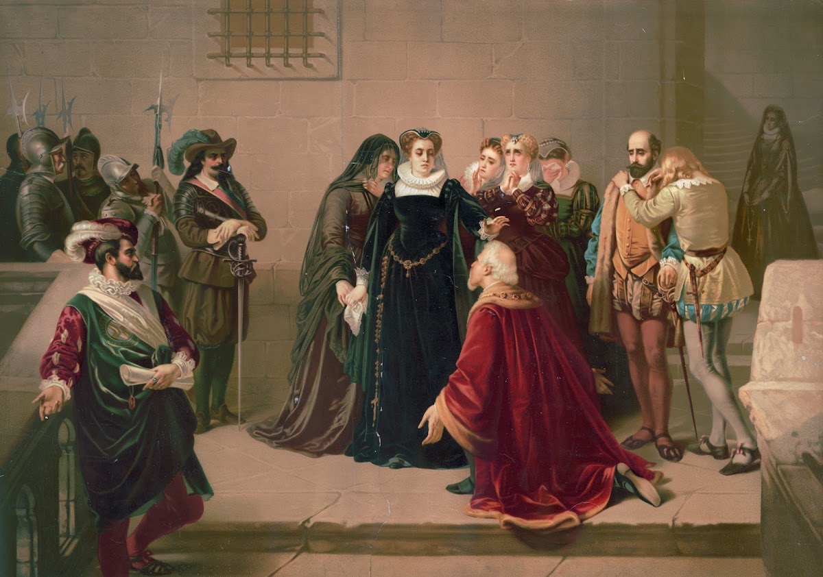 Last Moments of Mary Queen of Scots 1877
