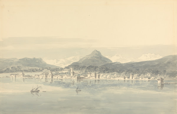 A Town on the Lake of Geneva
