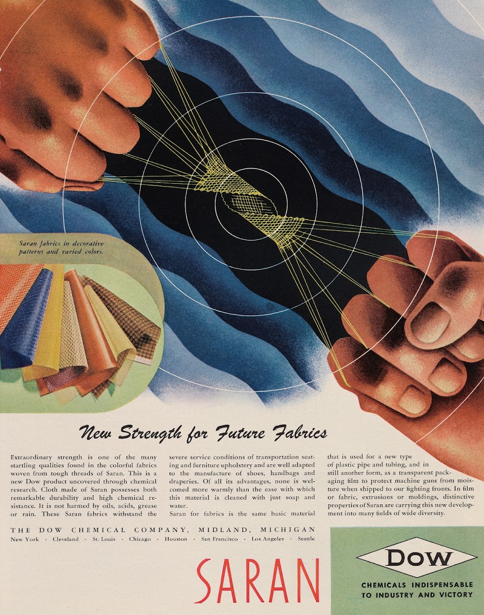 New Strength for Future Fabrics Circa 1943