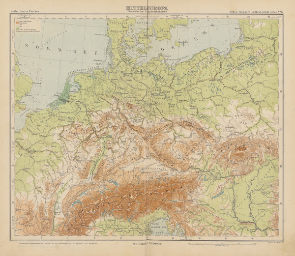 Mitteleuropa Ubersicht der Bodenverhaltnisse 1904