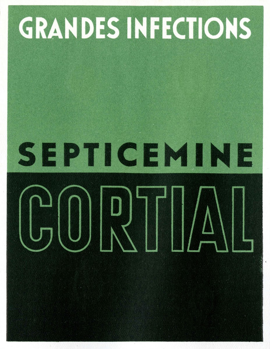Septicemine Cortial 1910 1950