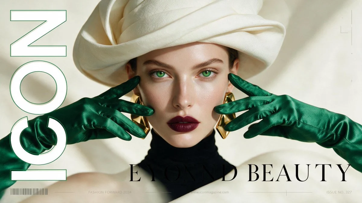 Editorial de alta costura ultrarrealista