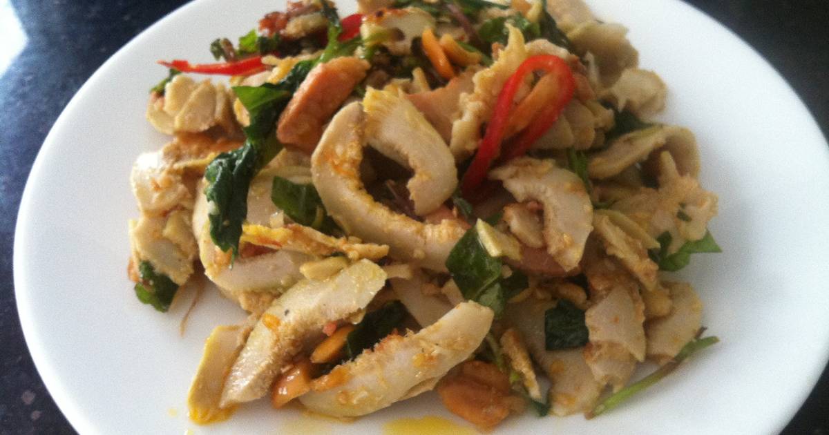 Vả trộn tôm thịt