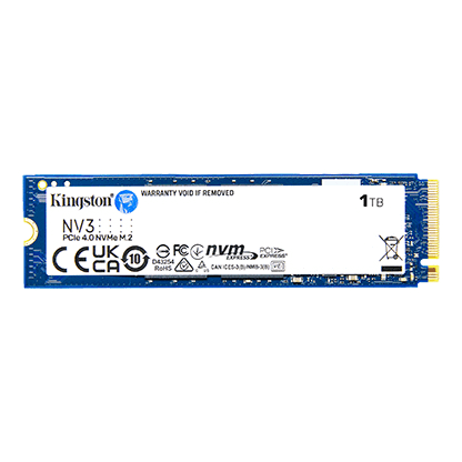 Kingston 1 TB NV3 M.2 2280 NVMe SSD