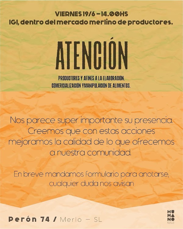 Charla de Bromatología