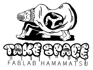 ファブラボ浜松 / TAKE-SPACE logo