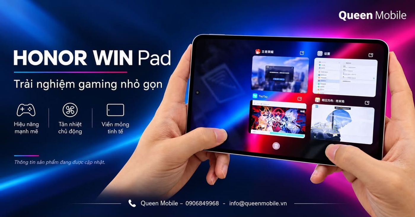 HONOR WIN Pad gây chú ý với tin đồn màn hình OLED 240Hz, cấu hình nào đã được xác nhận? #HONOR #HONORWINPad #WINPad #MayTinhBang #TabletGaming #OLED #Snapdragon8EliteGen5 #CongNghe