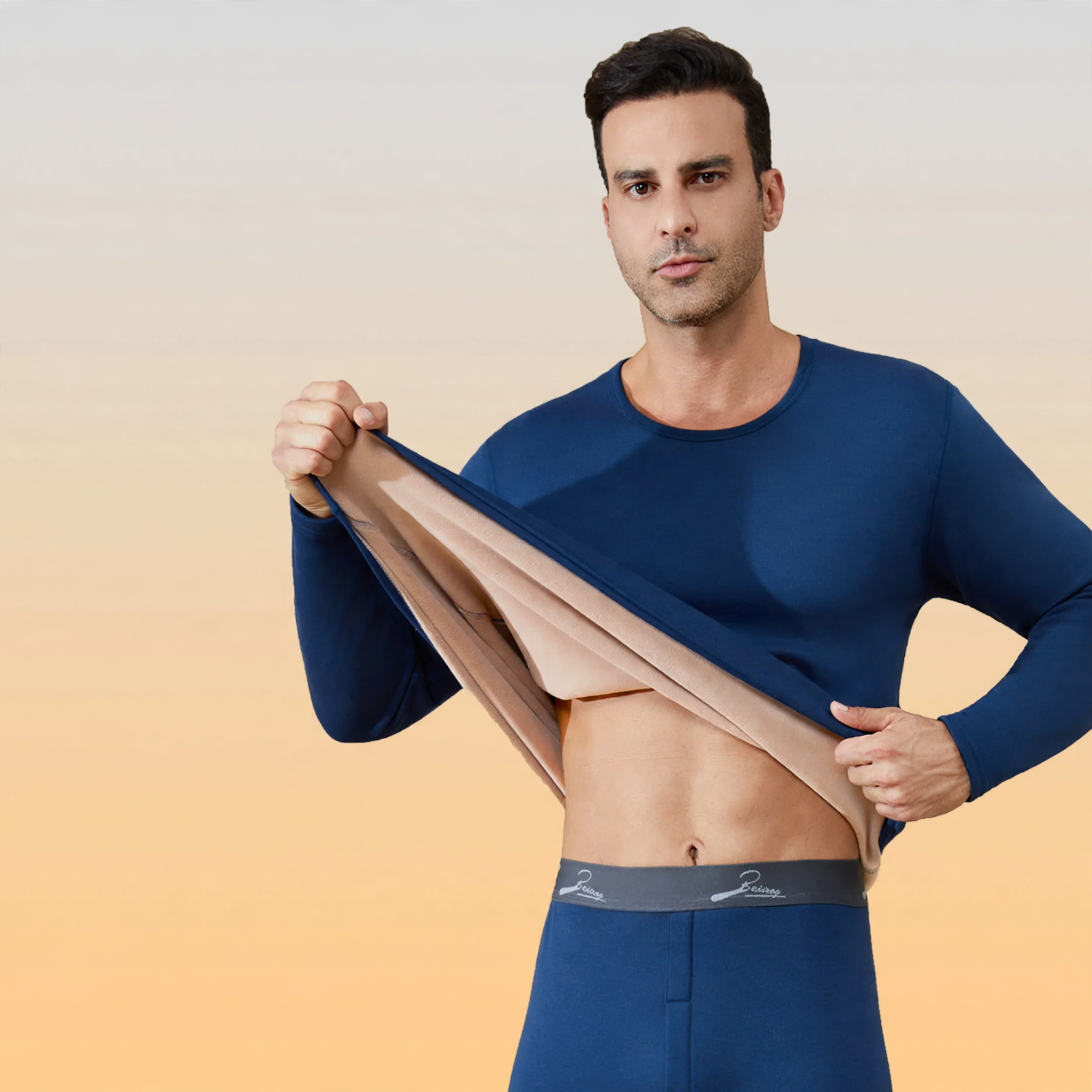 Insulated Thermal Underwear Set for Men