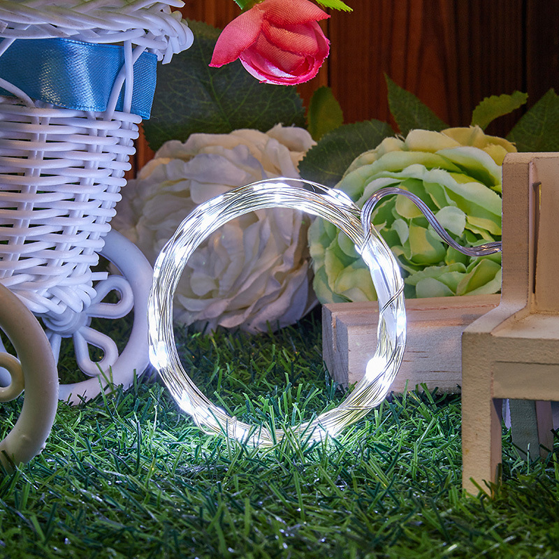 Flexible LED-Kupferdraht-Lichterkette für kreative Dekorationen