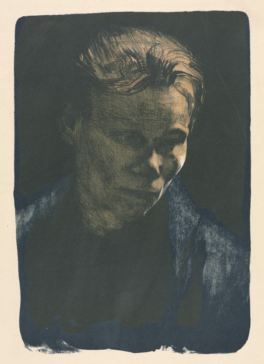 Working Woman with Blue Shawl 1903