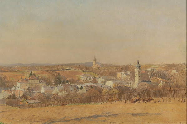 Grinzing in early spring 1923