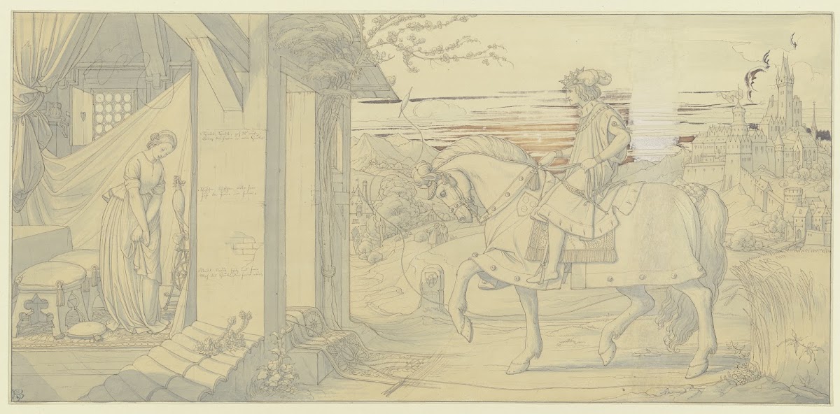 Märchen von der Nadel der Spindel und dem Weberschiffchen erste Komposition 1861